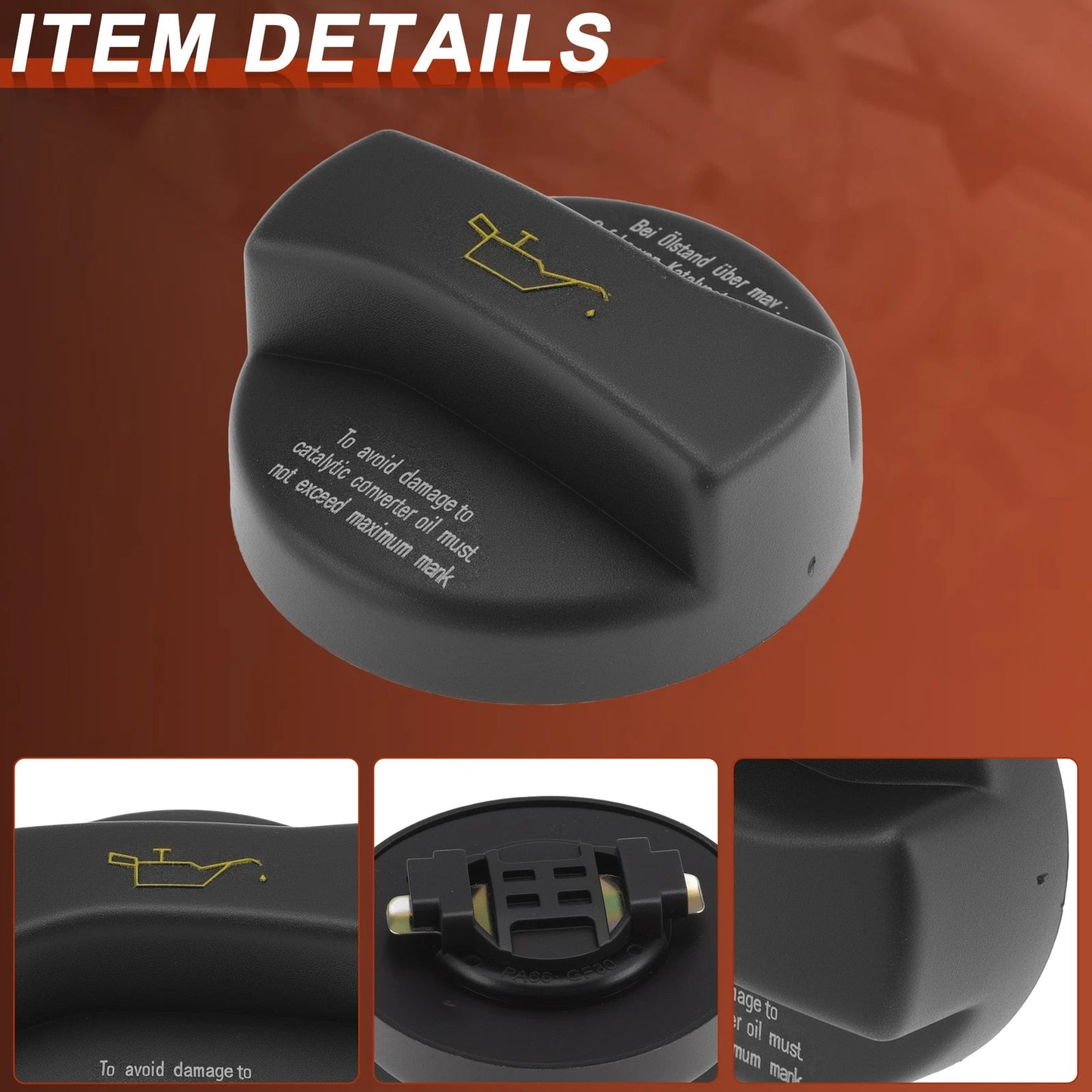 Oil Filler Cap for VW New Beetle (1998–2005) 026103485L