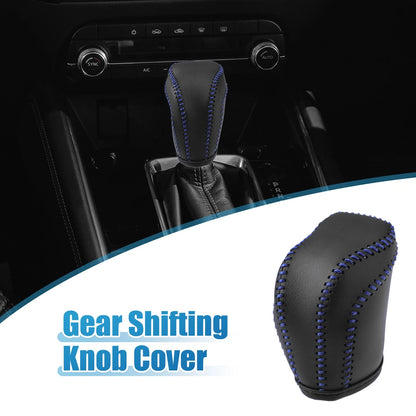 Gear Shift Head Knob Cover for Toyota RAV4 (2013–2016) Black Blue