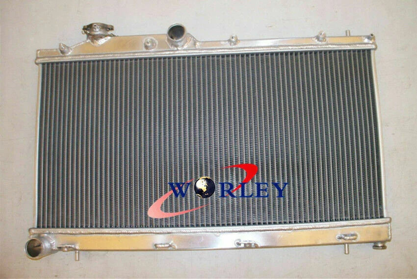 Aluminum Radiator & Fans for Subaru Impreza WRX STI 2.0L 2.5L Turbo (2008-2018)