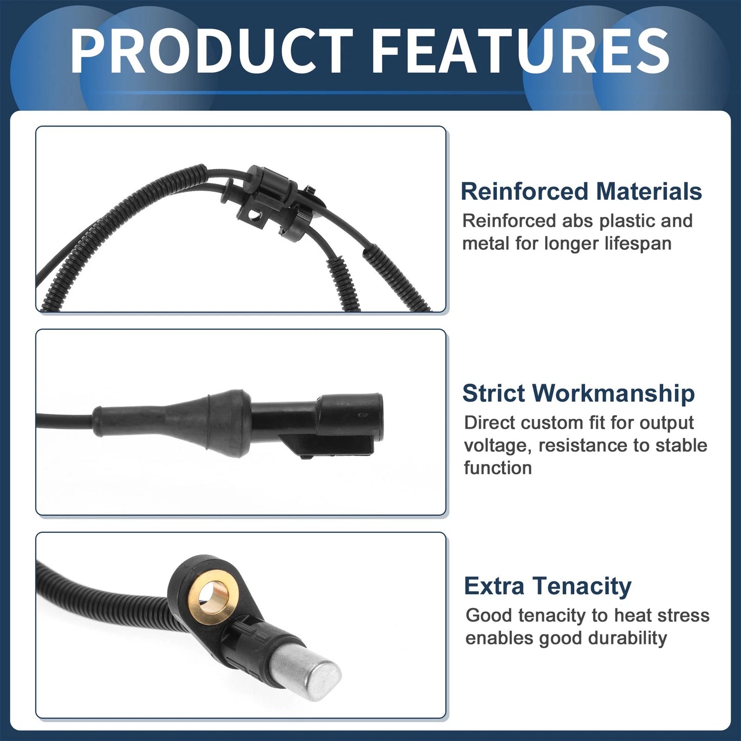ABS Wheel Speed Sensor No. 5C3Z2C204AB for Ford F-250 Super Duty (2005–2007)