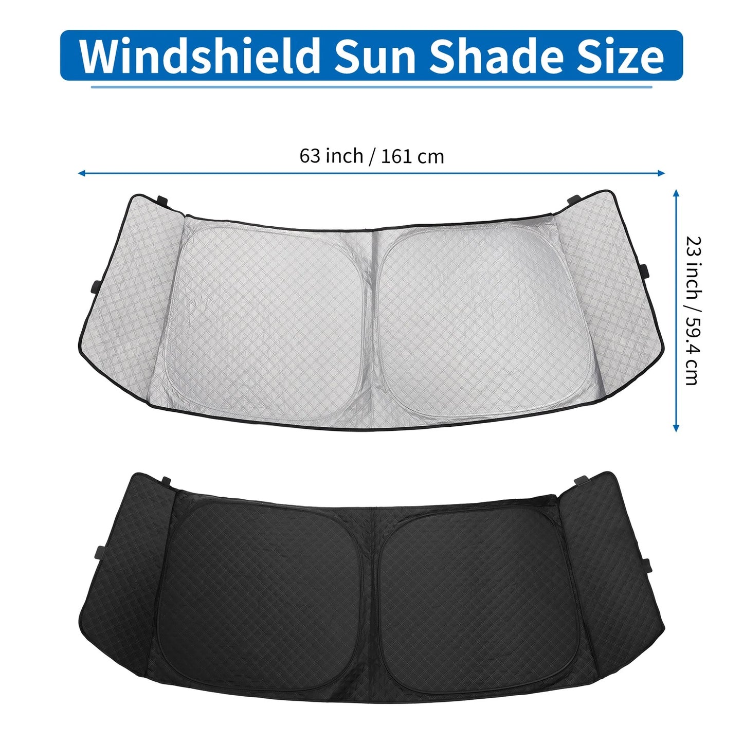 Car Window Cover for Honda N-BOX JF5/JF6 (2017–2023) Aluminum Film Black