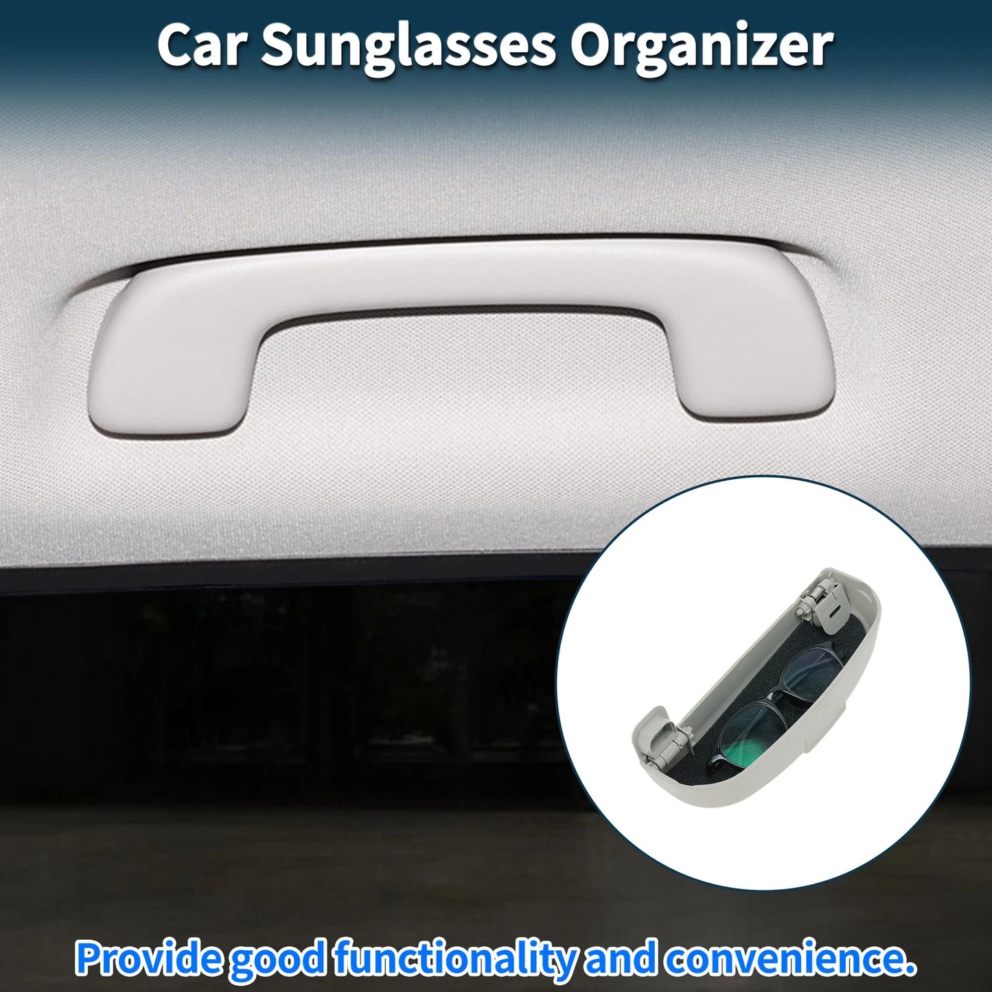 Sunglasses Case for Nissan Qashqai J12 e-Power (2022–2025) Set of 1