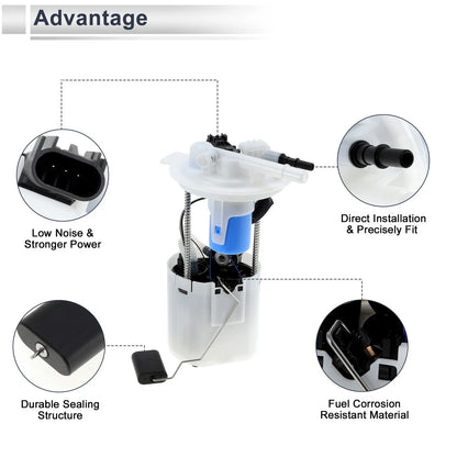 Fuel Pump Assembly for Chevy Impala V6 3.5L (2008-2011)