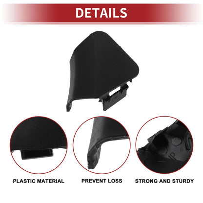 Tow Hook Cover Cap for Toyota Highlander (2001–2023) No. 521280E070 Black