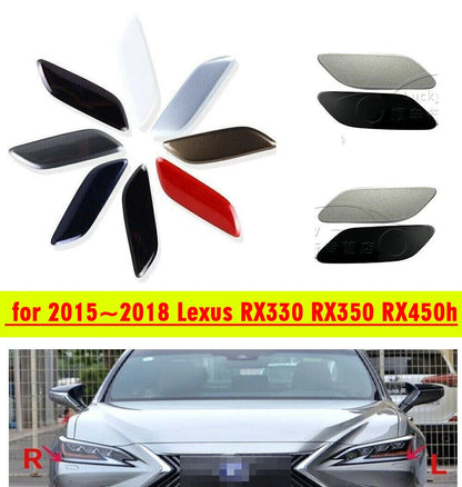 Front Headlamp Washer Spray Nozzle Cover for Lexus RX (2015–2018)