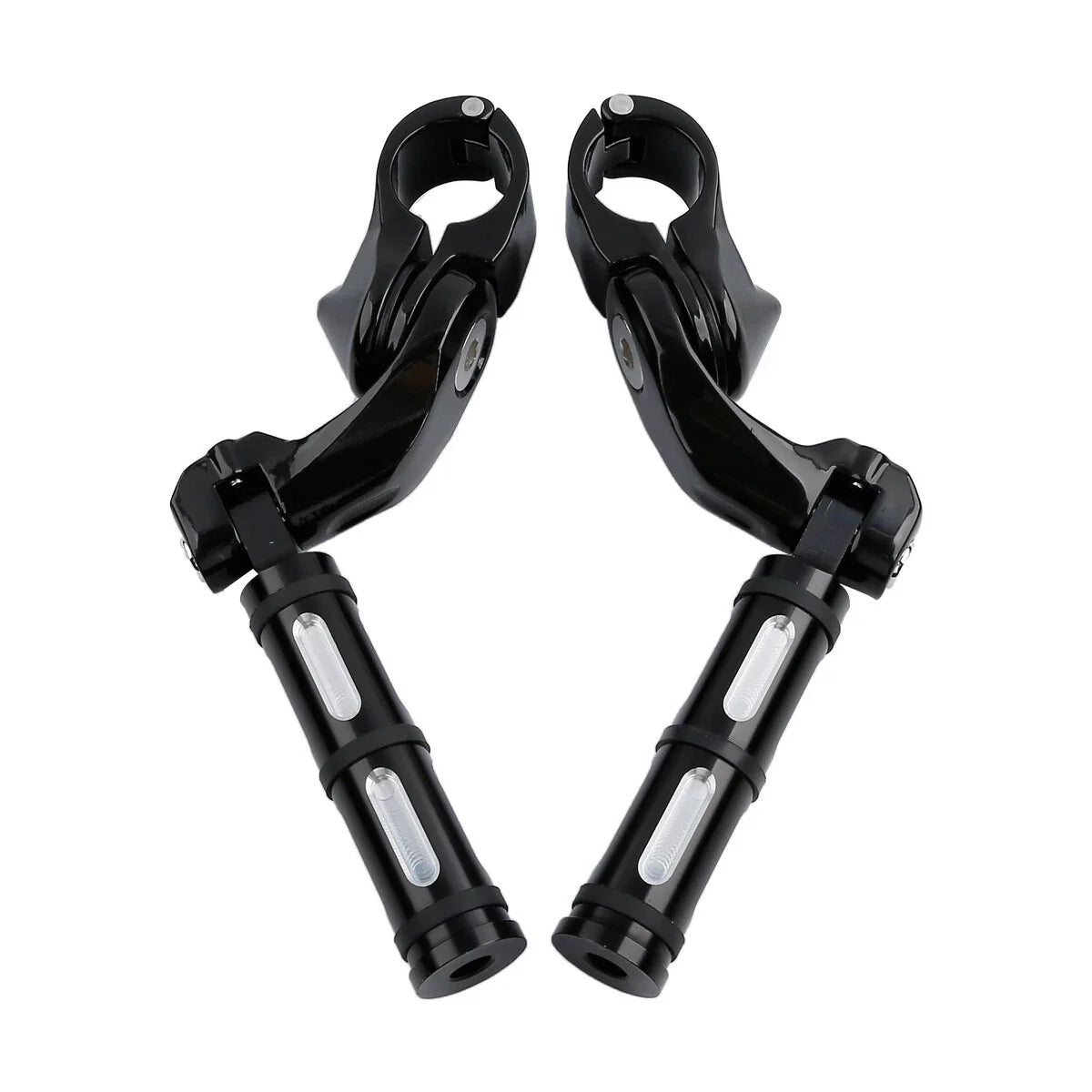 Rear Passenger Floorboards & Highway Foot Pegs for Harley Street Glide (93-25)