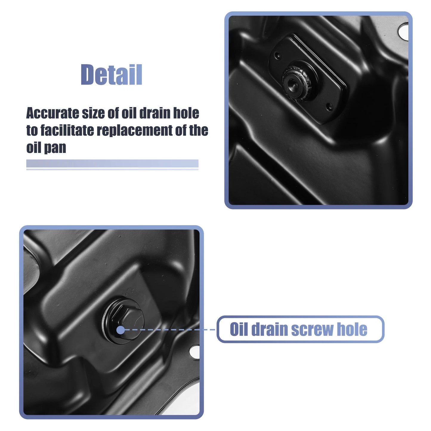 Engine Oil Pan Replacement for Nissan Sentra (2013–2019) No. 111103RC0C