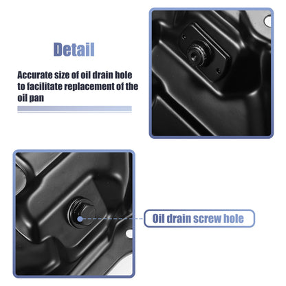 Engine Oil Pan Replacement for Nissan Sentra (2013–2019) No. 111103RC0C