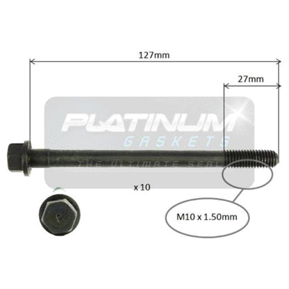 Engine Cylinder Head Bolt Set for Ford Maverick (1988–1993)