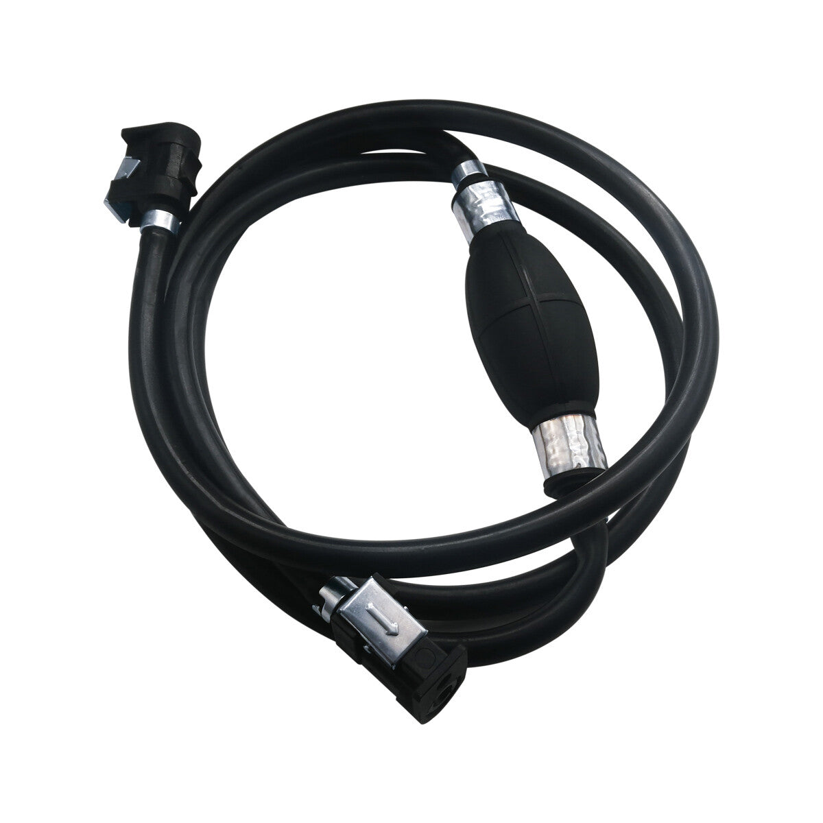 Fuel Gas Hose Line Assembly with Primer Bulb for Marine Outboard Boat Motor