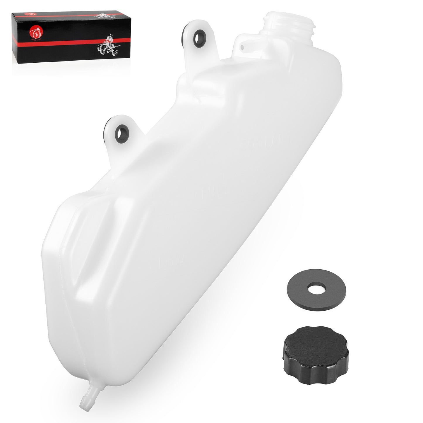 Overflow Coolant Radiator Bottle for Yamaha Rhino 450 660 (2004–2009)