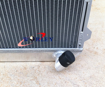 3 Core Aluminum Radiator with Fan for Datsun 610 200B 620 (1976–1979)