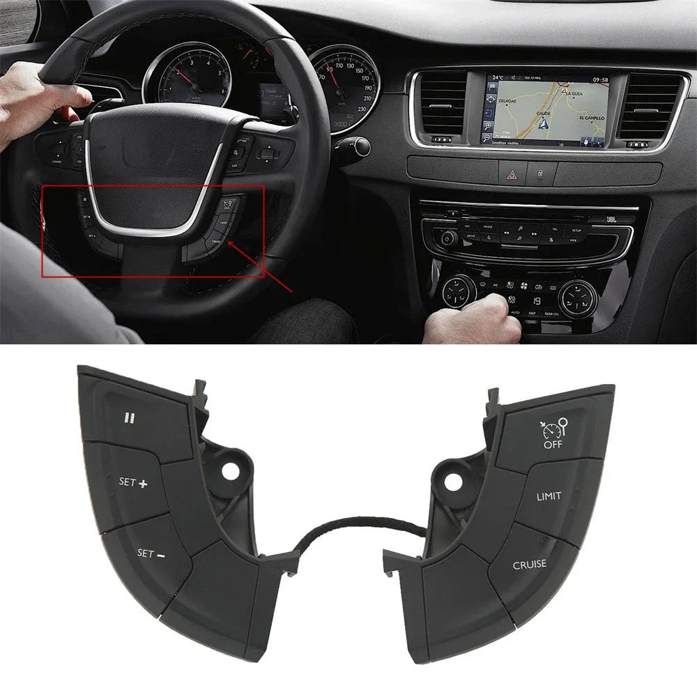 Cruise Control Switch Button for Peugeot 508 508SW (2011-2018)