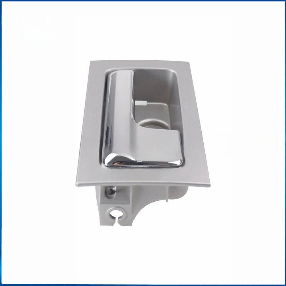 Inside Door Handle Silver Gray Housing Chrome Lever for F-150 (2009-2014)