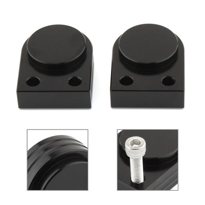 Handle Bar Riser Mount Clamp 41mm Aluminum Black for Kawasaki GPZ900R (1990–2016)