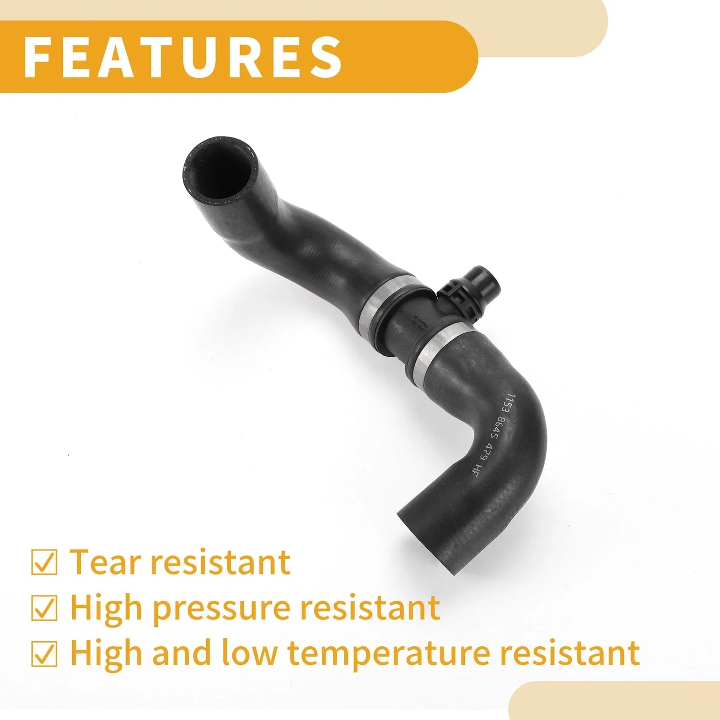 Coolant Water Hose for BMW X3 (2013-2017)
 Coolant Water Hose for BMW X4 (2015-2018)
