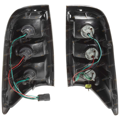 Tail Lights Pair Set for Holden Rodeo TF (2001–2003) Clear Lamps