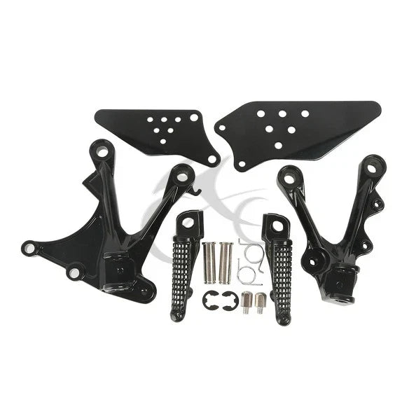 Front Driver Footpegs Bracket for Kawasaki Ninja ZX-6R ZX636 (2005-2008)