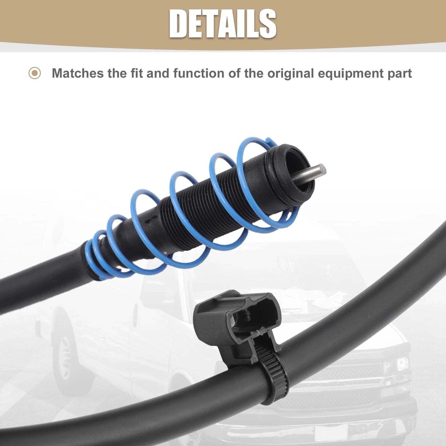 Gear Shift Cable Set for Chevrolet Express 1500 2500 3500 (2003-2009)