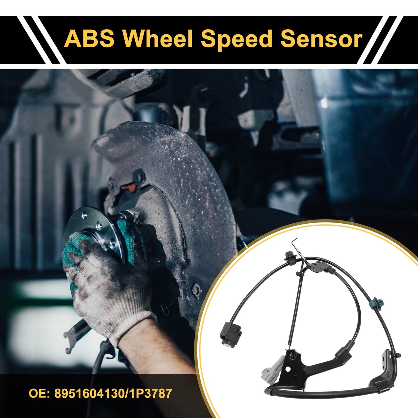 ABS Wheel Speed Sensor No. 8951604130/1P3787 for Toyota Tacoma (2016–2019) Front Right