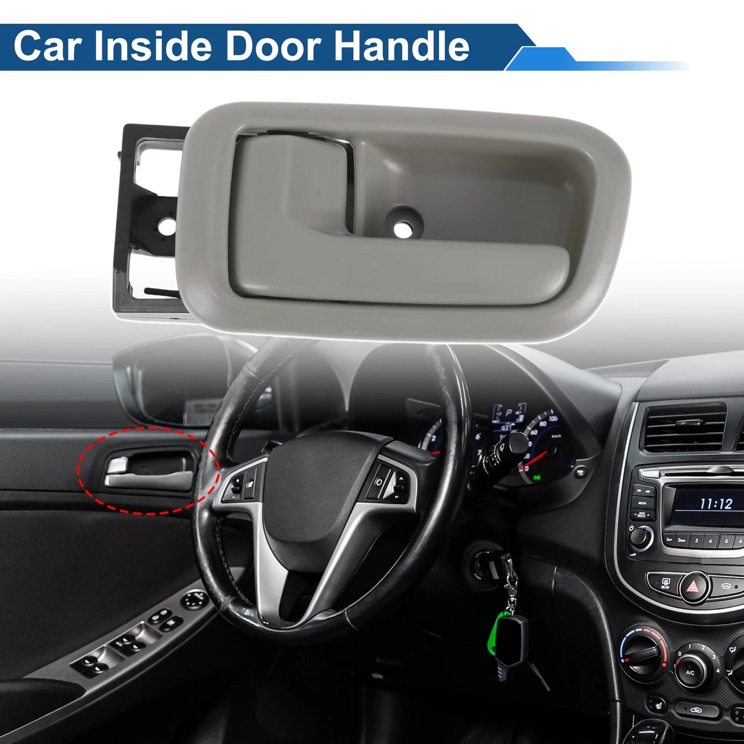 Interior Door Handle for Toyota Tundra (2000–2006) No. 692080C010 Beige