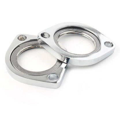 Exhaust Flange Kit with Gasket for Dyna Road Glide Electra Glide