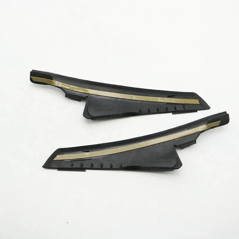 Pair Front Windshield Glue Wiper Cowl Cover Trim for Toyota Corolla (2007–2013)