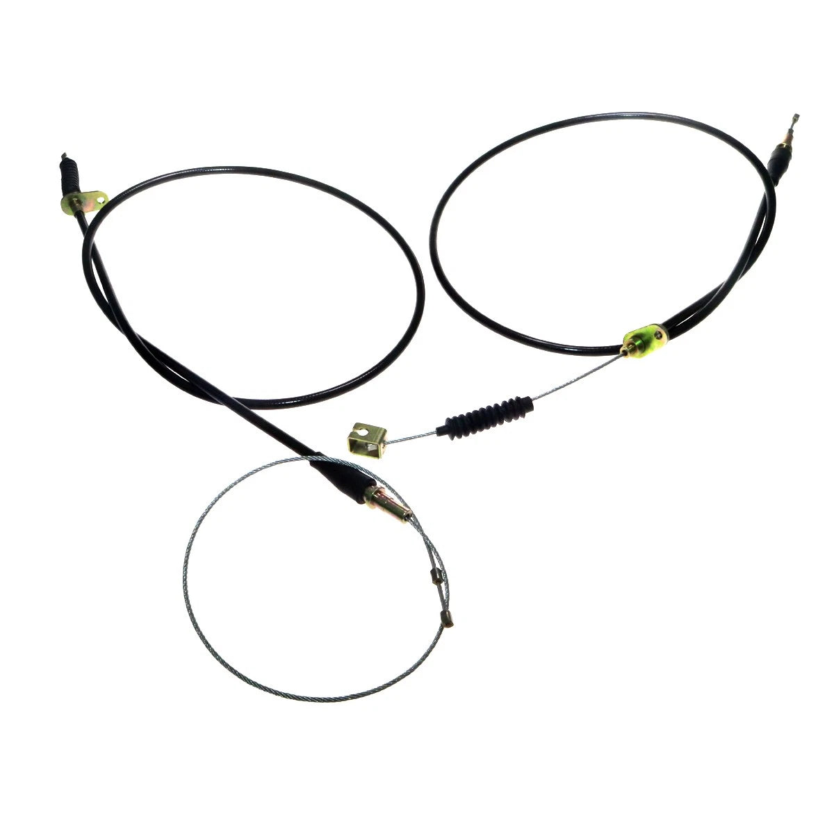 Set of 2 Rear Hand Parking Brake Cables for Nissan Navara D21 (1986–1997)
