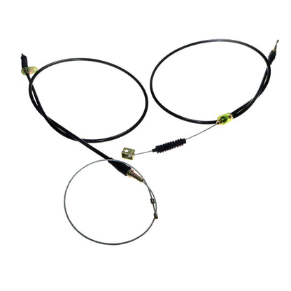 Set of 2 Rear Hand Parking Brake Cables for Nissan Navara D21 (1986–1997)