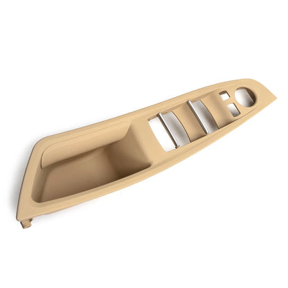 Front Window Switch Trim for BMW 5 Series F10 F11 F18 (2010–2017) Beige