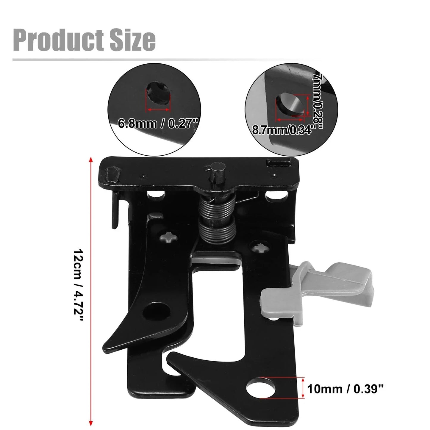 Hood Lock Latch for Mercedes-Benz C300 CLS400 C63 AMG S (2015-2017)