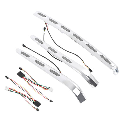 Trunk Trim LED Lights Smoky Gray Lens for Honda Goldwing GL1800 (2001-2011)
