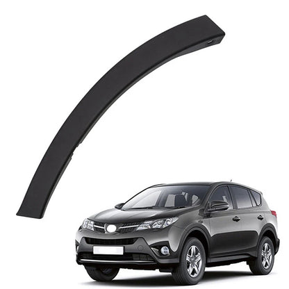 Black Front Bumper Wheel Fender Molding Trim for Toyota RAV4 (2013-2015)