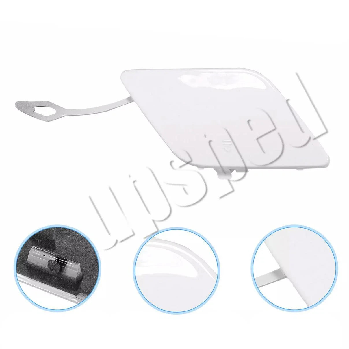 Tow Eye Hook Cover Cap Bumper for Mercedes Benz W204 C300 C350 (2012–2014)