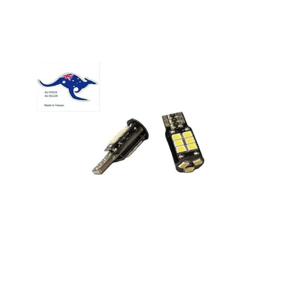 Set of 2 T10 Wedge LED Interior License Park Light Bulbs
