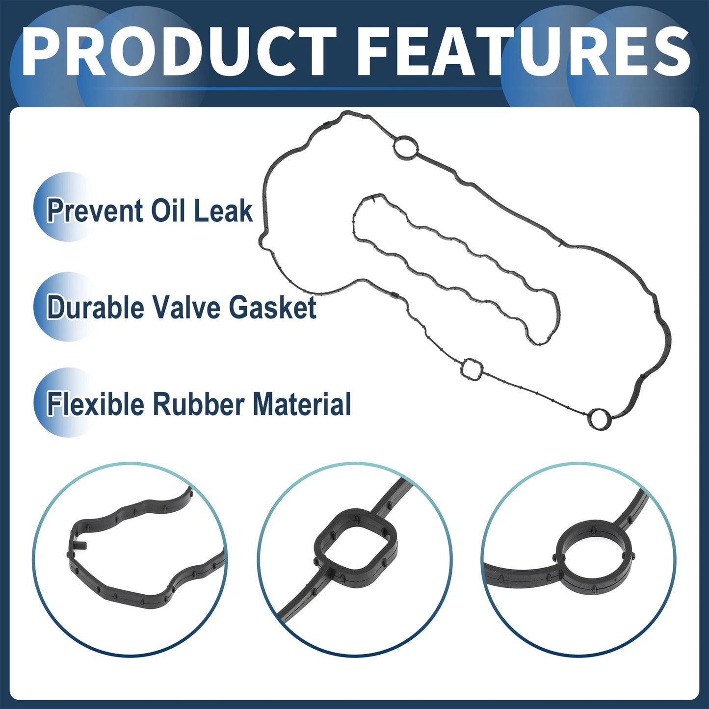 Valve Cover Gasket No. 55577781 for Opel Adam 1.0 (2014-On)