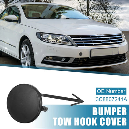 3C8807241A Front Bumper Tow Hook Cover for Volkswagen Passat CC (2009–2017)