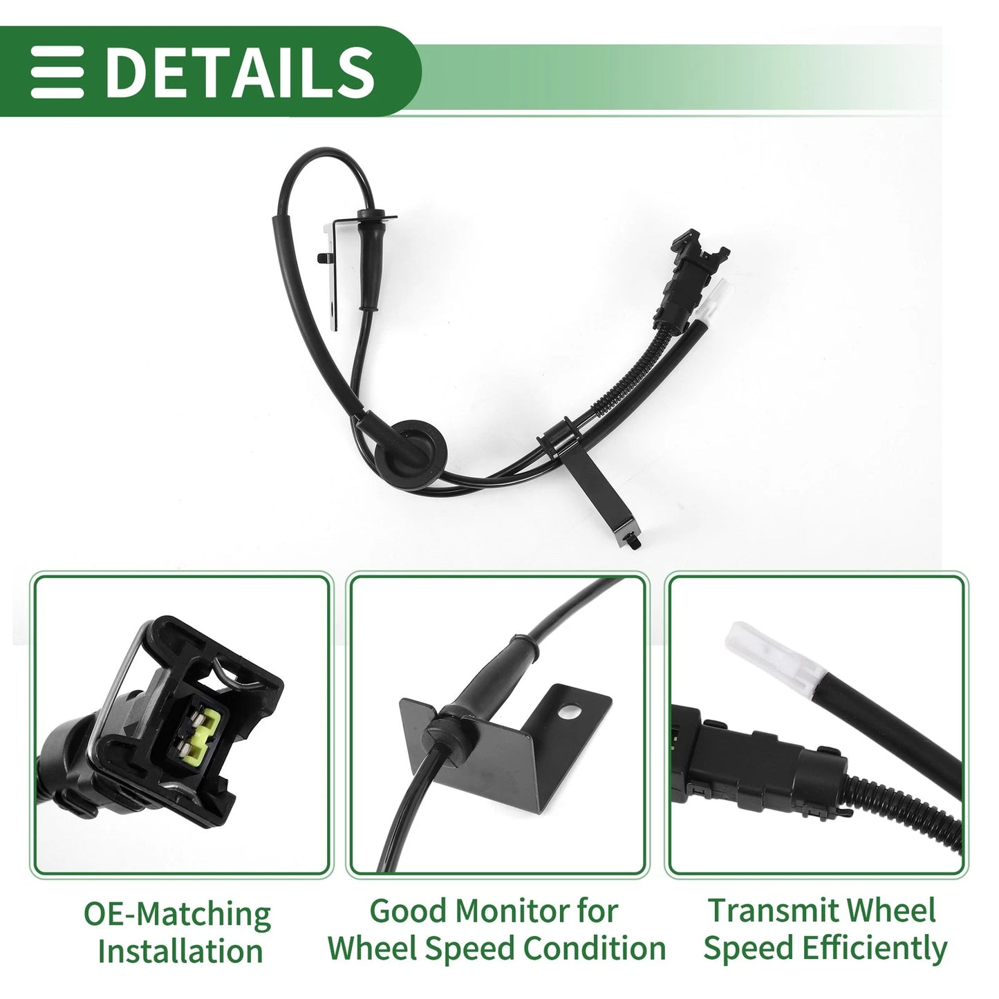 ABS Wheel Speed Sensor No. 919201C100 for Hyundai Getz (2002–2009)