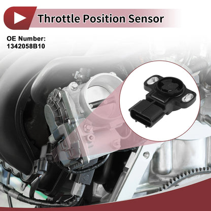 Throttle Position Sensor for Chevrolet Tracker (1998) No.1342058B10