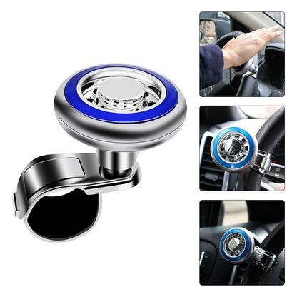 Blue Steering Wheel Spinner for Car