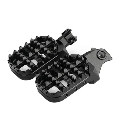 Black Anti-Slip Wider Rider Front Foot Pegs for KOVE 450 Rally (2023)