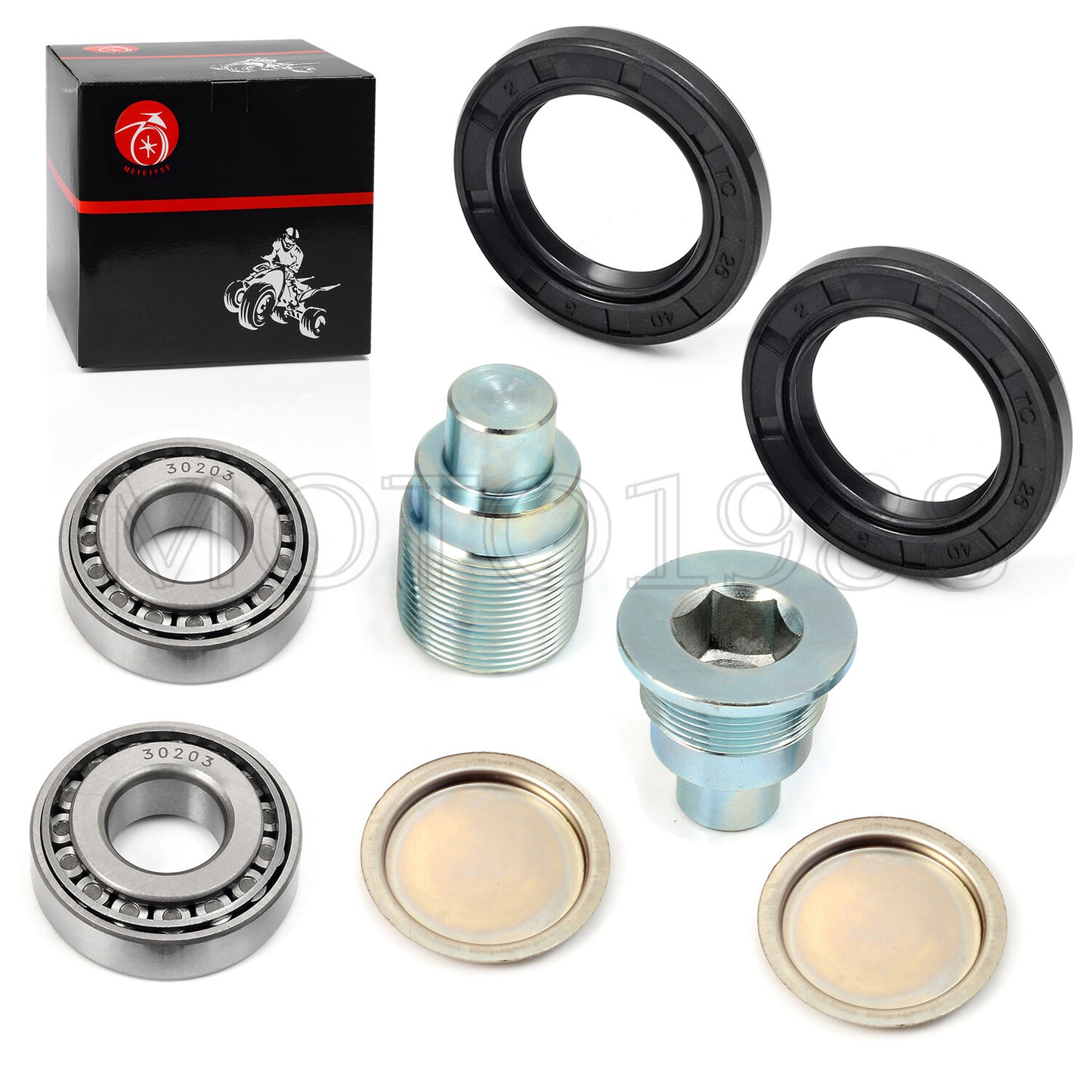 Swingarm Bearing Seal Bolt Kit for Honda Rancher 350, TRX 300 (2000–2006)