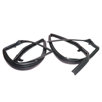 Pair Glass Run Channel for Toyota Hilux 2-Door Pickup (1985–2005)