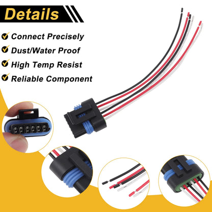 6 Pin Connector Plug for Toyota Corolla (2014–2023) No. 12066317