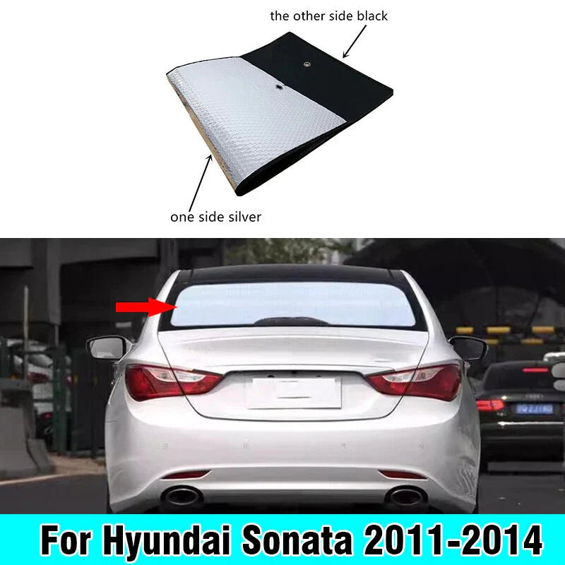 Rear Windshield Privacy Sunshade Cover for Hyundai Sonata (2011–2014)