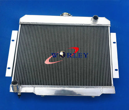 3-Row Aluminum Radiator for Jeep CJ5/CJ6/CJ7 (1970–1986)