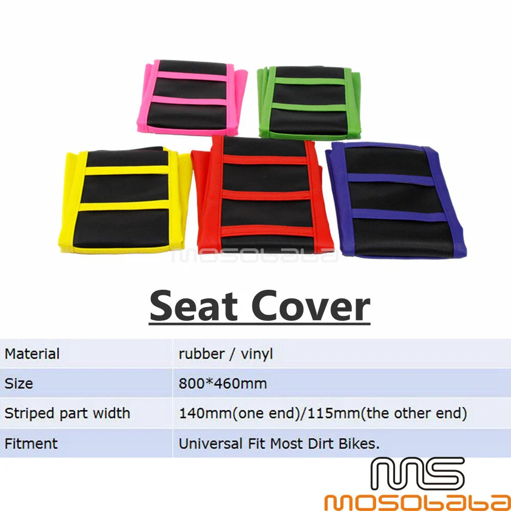 Dirt Bike Traction Gripper Seat Cover for Honda CRF450F CRF250 150F XR400
