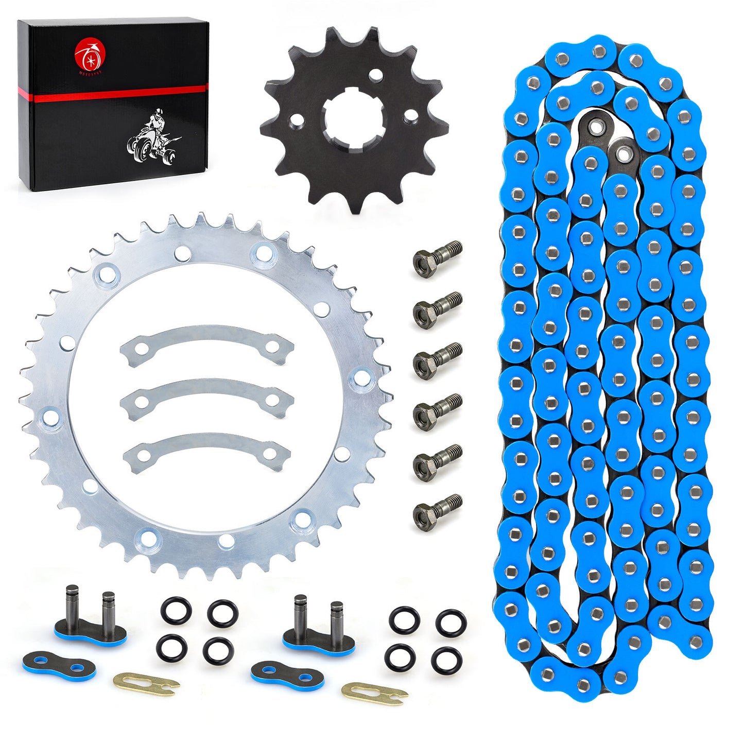 Chain and Sprocket Kit for Yamaha Warrior YFM350X (1989–2004)