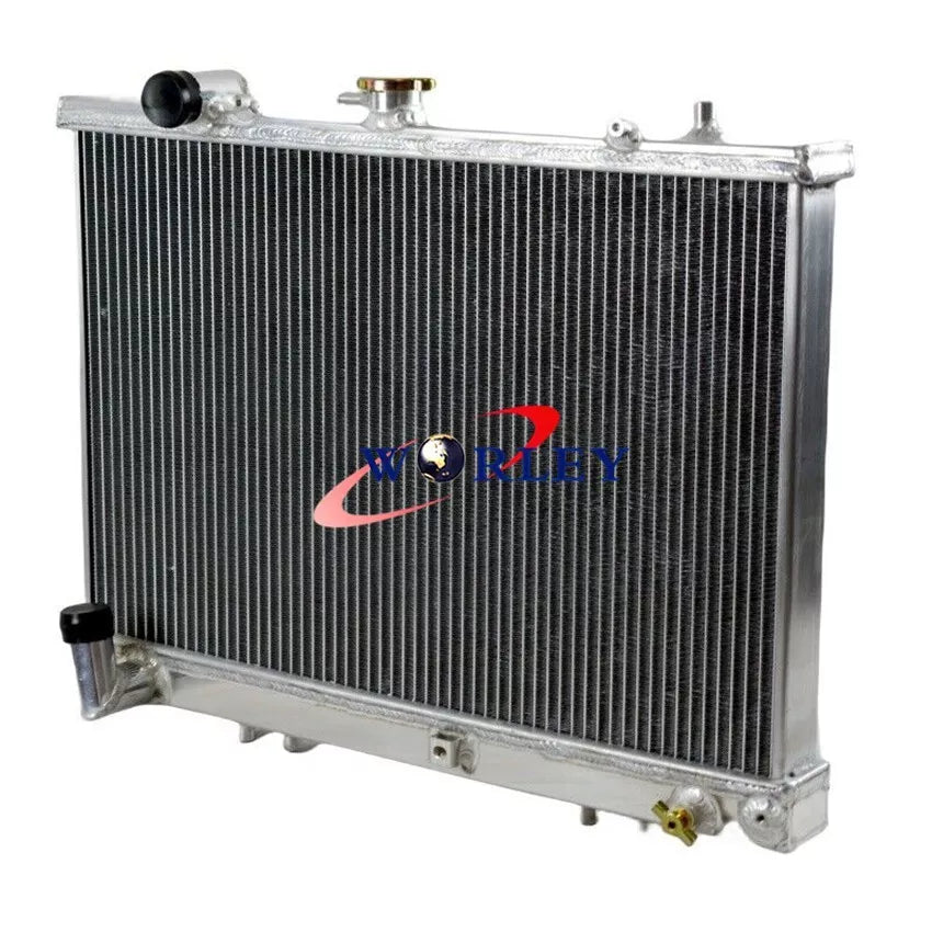 Rows Aluminum Radiator + Fan for Mitsubishi Triton (1996-2006)