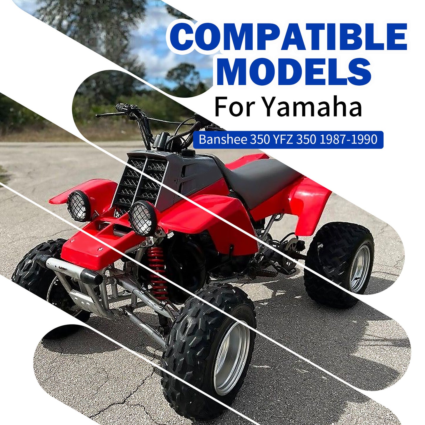 Upper J-Arm Bearing Bushing Kit for Yamaha Banshee 350 (1987–1990)